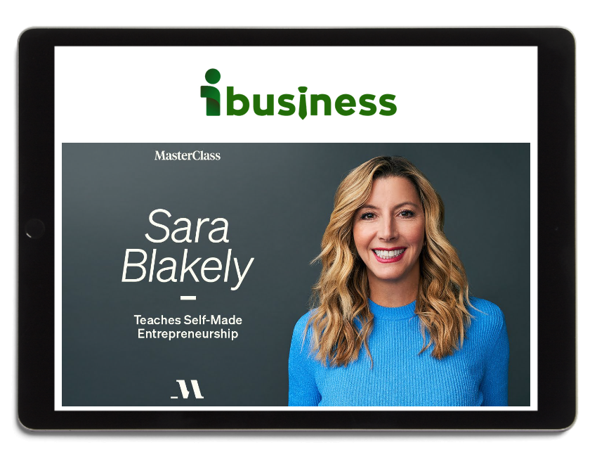MasterClass – Sara Blakely Teaches Self-Made Entrepreneurship