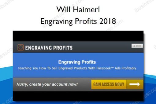 Engraving Profits 2018 - Will Haimerl