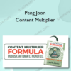 Peng Joon – Content Multiplier