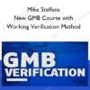 Mike Steffens – New GMB Course with Working Verification Method