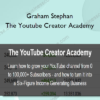 Graham Stephan - The Youtube Creator Academy