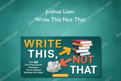 Joshua Lisec - Write This Not That