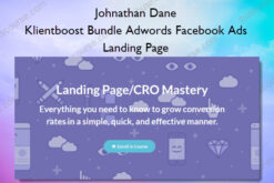 Klientboost Bundle Adwords Facebook Ads Landing Page - Johnathan Dane