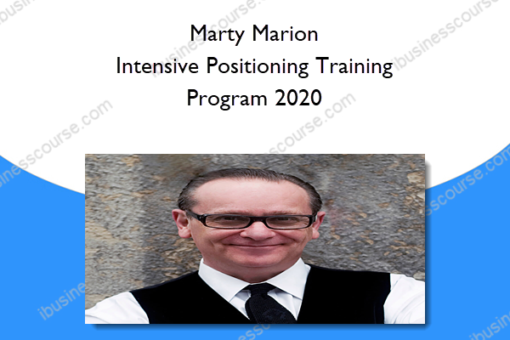 Marty Marion - Intensive Positioning Training Program 2020