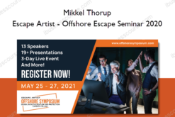 Mikkel Thorup - Escape Artist - Offshore Escape Seminar 2020