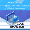 The Complete Cold Email Course 2022 %E2%80%93 B2B Lead Generation %E2%80%93 Joshua George