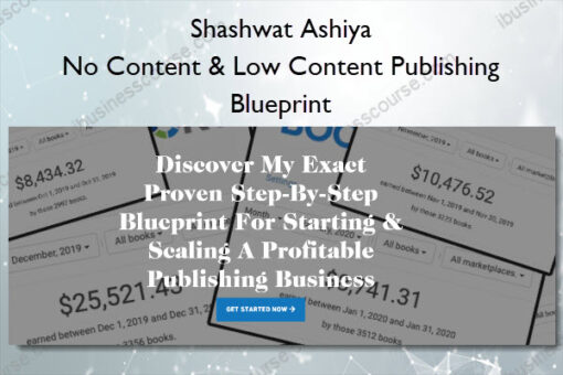 No Content & Low Content Publishing Blueprint - Shashwat Ashiya