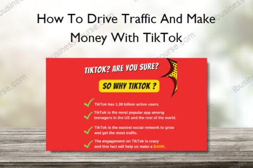 How To Drive Traffic And Make Money With TikTok