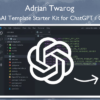 OpenAI Template Starter Kit for ChatGPT GPT3 %E2%80%93 Adrian Twarog