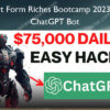 Short Form Riches Bootcamp 2023 – AI ChatGPT Bot - Chase Reiner
