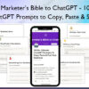 The Marketer’s Bible to ChatGPT – 1000+ ChatGPT Prompts to Copy, Paste & Scale - Darius Lukas