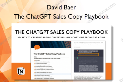 The ChatGPT Sales Copy Playbook
