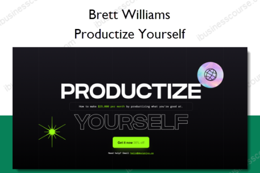 Productize Yourself