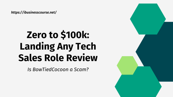 Zero to $100k Landing Any Tech Sales Role Review