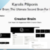 Creator Brain The Ultimate Second Brain For Notion