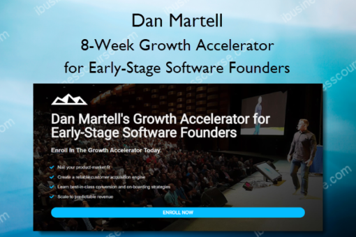 8 Week Growth Accelerator for Early Stage Software Founders