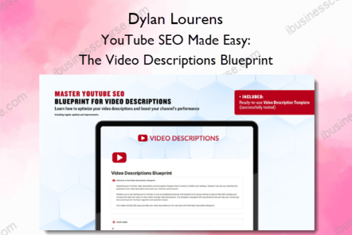 YouTube SEO Made Easy The Video Descriptions Blueprint