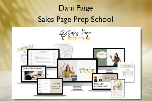Sales Page Prep School