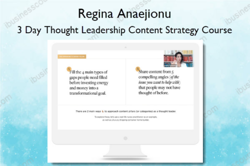 3 Day Thought Leadership Content Strategy Course