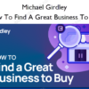 How To Find A Great Business To Buy