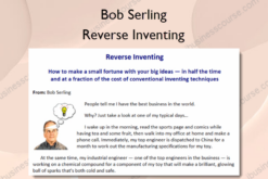 Reverse Inventing