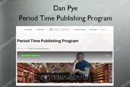 Period Time Publishing Program – Dan Pye