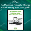 The Makepeace Method for Making a Fortune Writing Video Sales Letters – AWAI