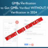 How to Get GMBs Verified WITHOUT Video Verification in 2024 – GMBs Verification