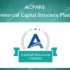 Commercial Capital Structure Mastery – ACPARE