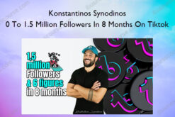 0 To 1.5 Million Followers In 8 Months On Tiktok – Konstantinos Synodinos