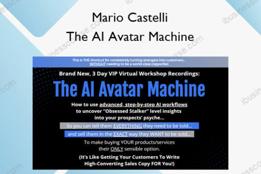 The AI Avatar Machine – Mario Castelli