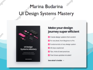 UI Design Systems Mastery – Marina Budarina