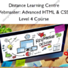 Webmaster: Advanced HTML & CSS – Level 4 Course