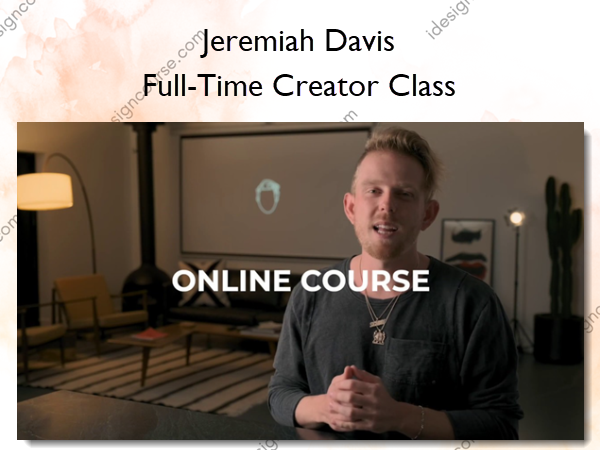 Full-Time Creator Class