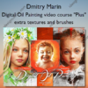 Digital Oil Painting video course "Plus" extra textures and brushes