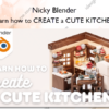 Learn how to CREATE a CUTE KITCHEN
