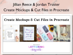 Create Mockups & Cut Files in Procreate