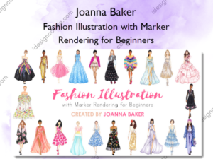 Fashion Illustration with Marker Rendering for Beginners