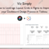 How to Leverage Layout Grids in Figma to Improve your Dashboard Design Process in Tableau