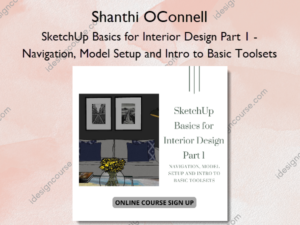 SketchUp Basics for Interior Design Part 1 – Navigation, Model Setup and Intro to Basic Toolsets