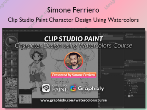 Clip Studio Paint Character Design Using Watercolors