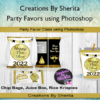 Party Favors using Photoshop